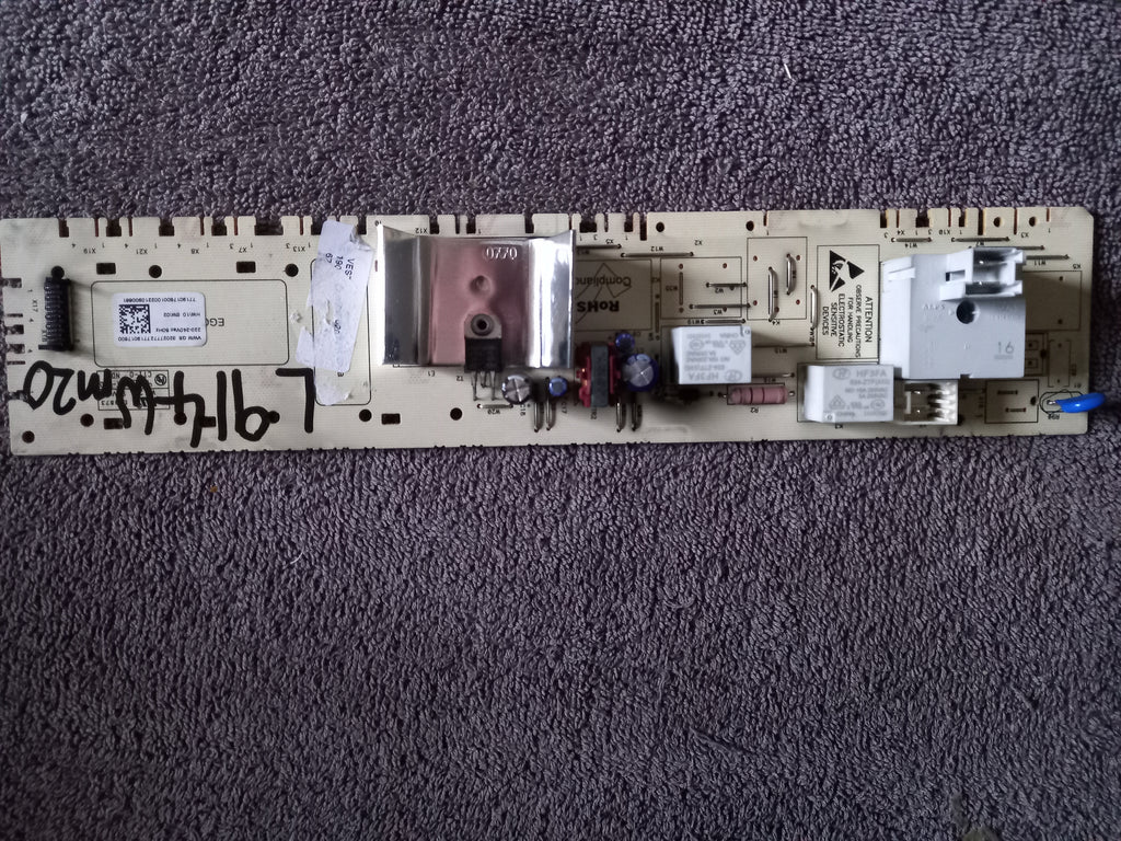 Logik L914WM20 Washing Machine FRONT PCB BOARD