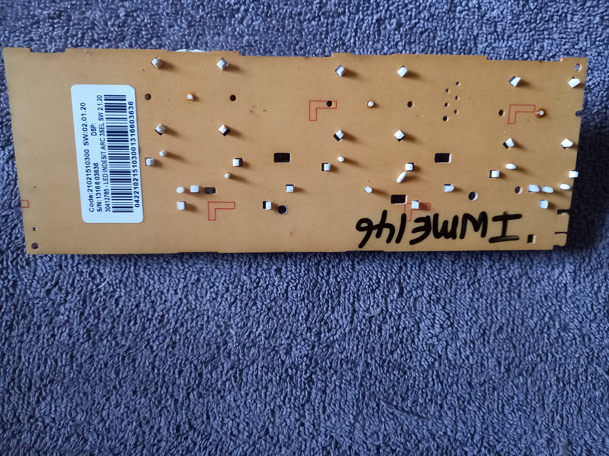 indesit iwde146 washing machine FRONT PCB BOARD