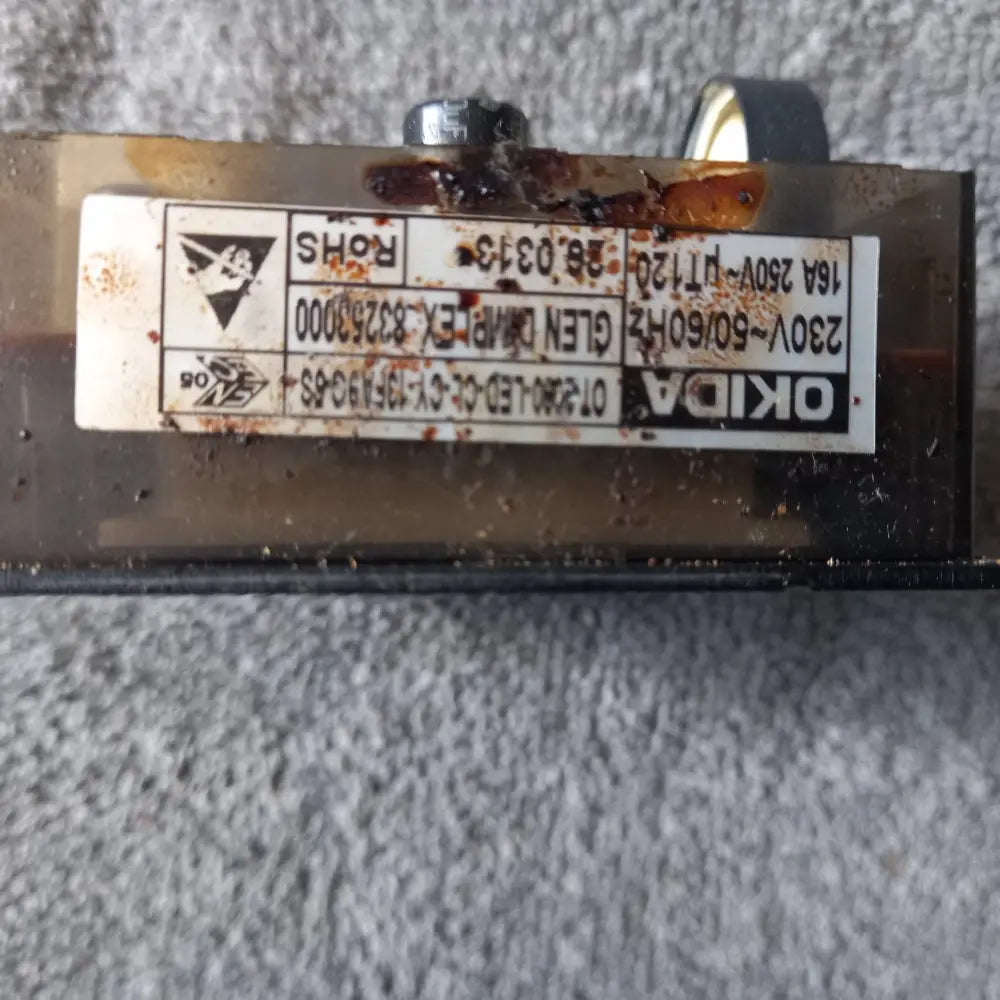 0T-2080-LED-CL-CY-13FA9G-5S OT-2000-LED-CL-CY-13FA9G-5S DIMPLEX 83253000 OVEN DIGITAL DISPLAY TIMER CLOCK.