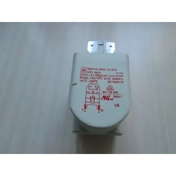 121322 KPL3524 Bosch FILTER SUPPRESSOR ISKRA BSH-NR 9000 507647 121322 KPL3524,,9000565180,