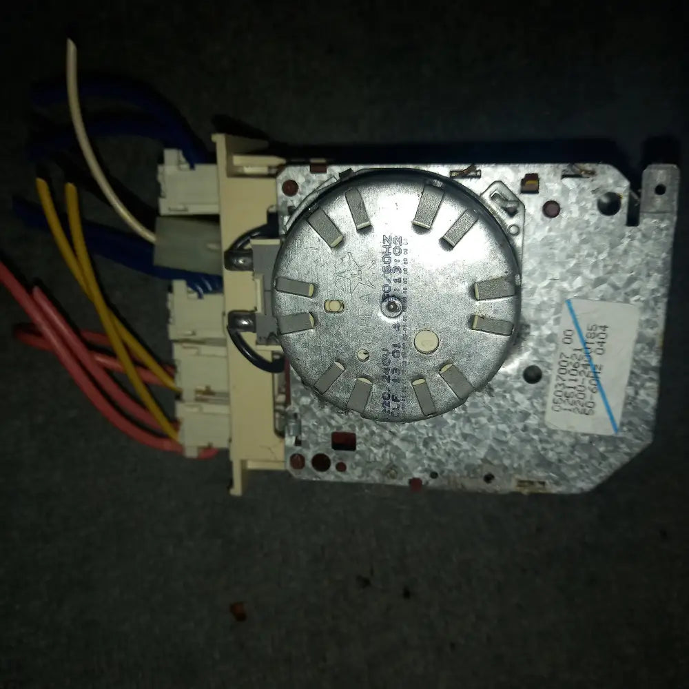 125110621 05037007.02 125110621 ZANUSSI TUMBLE DRYER TIMER UNIT,USED TESTED