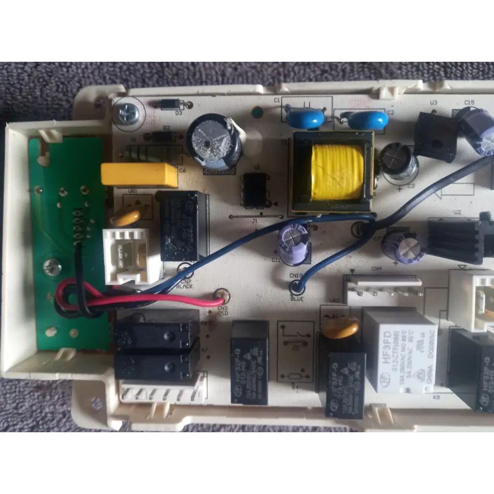 17138200000084 vestel made washing machine front digital display.