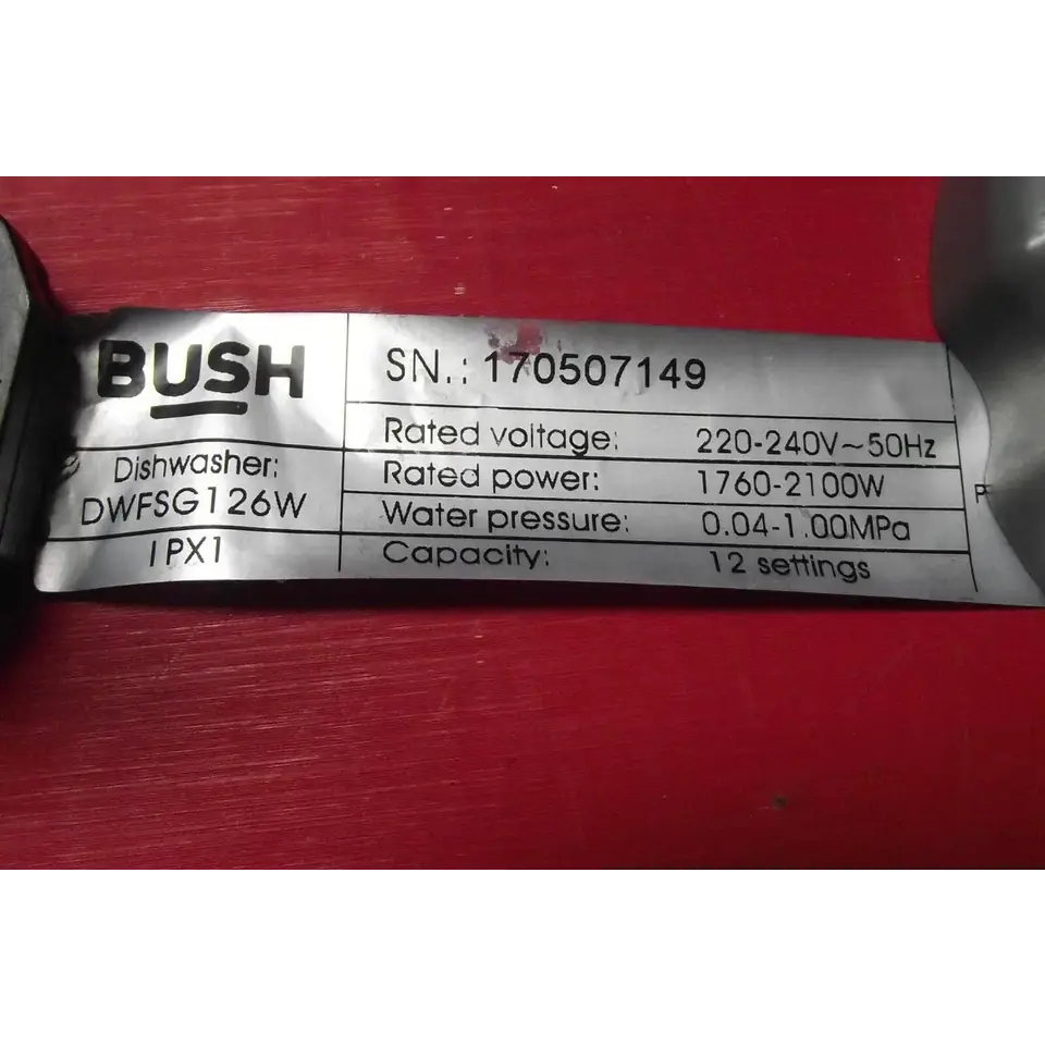 17176000008623 Dishwasher BUSH DWPSG126W PCB CONTROL MODULE,used tested