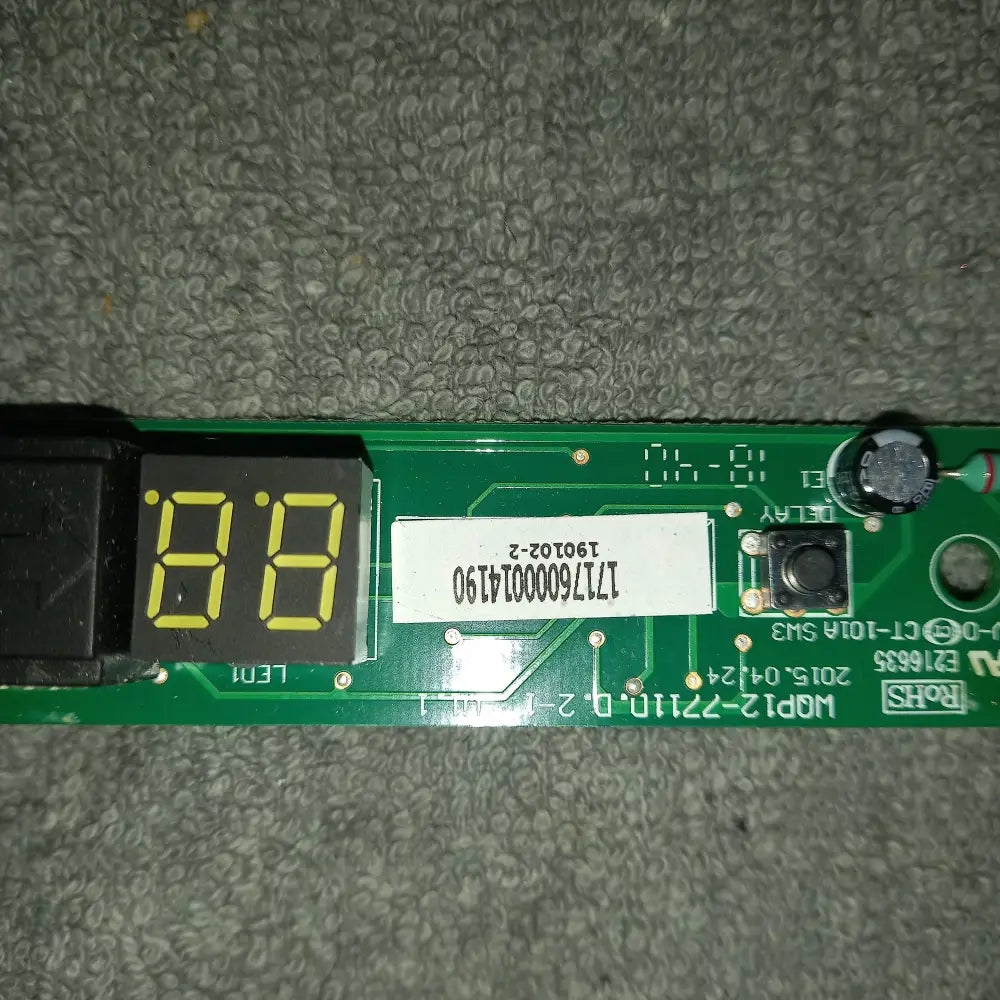 17176000014190 WQP12-7711D.D.2-1 V1.1 VESTEL PCB DIGITAL,USED TESTED.