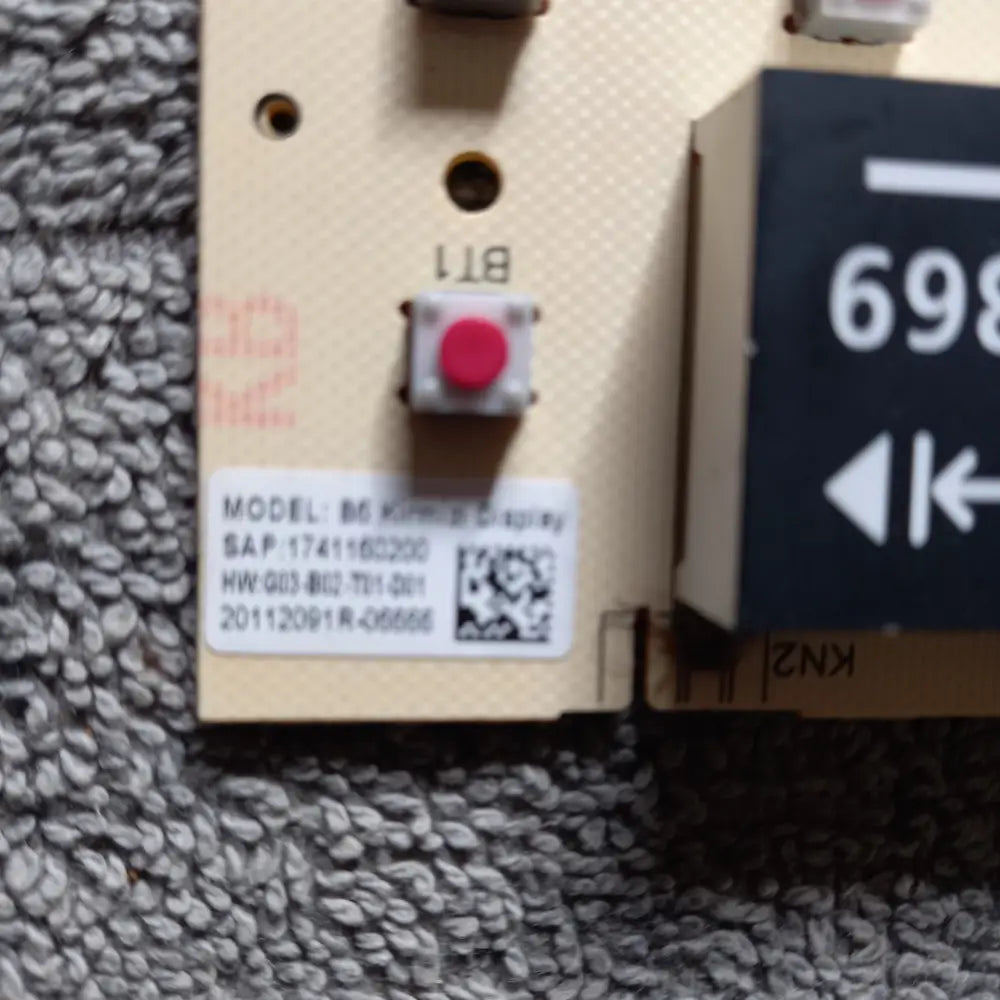 20112091R-06666 1741160-200 BEKO DIGITAL DISPAY,USED TESTED.