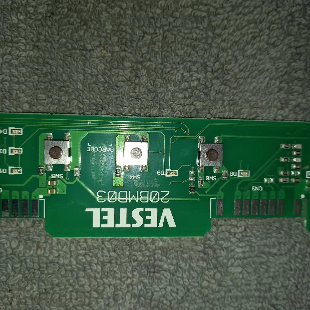 20BMD03 VESTEL DISHWASHER DIGITAL PCB,USED TESTED.