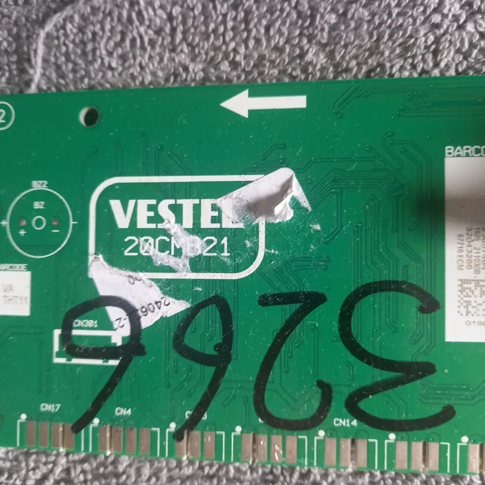 20cmb21 28723882 23657464 32043266 vestel pcb,used