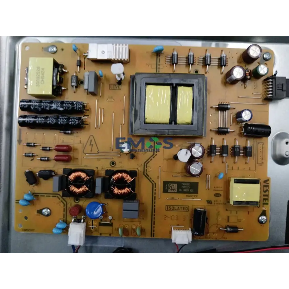 23830031 POWER SUPPLY FOR TECHWOOD 50AO11UHDF 2407 TOSHIBA 50QV2363DB
