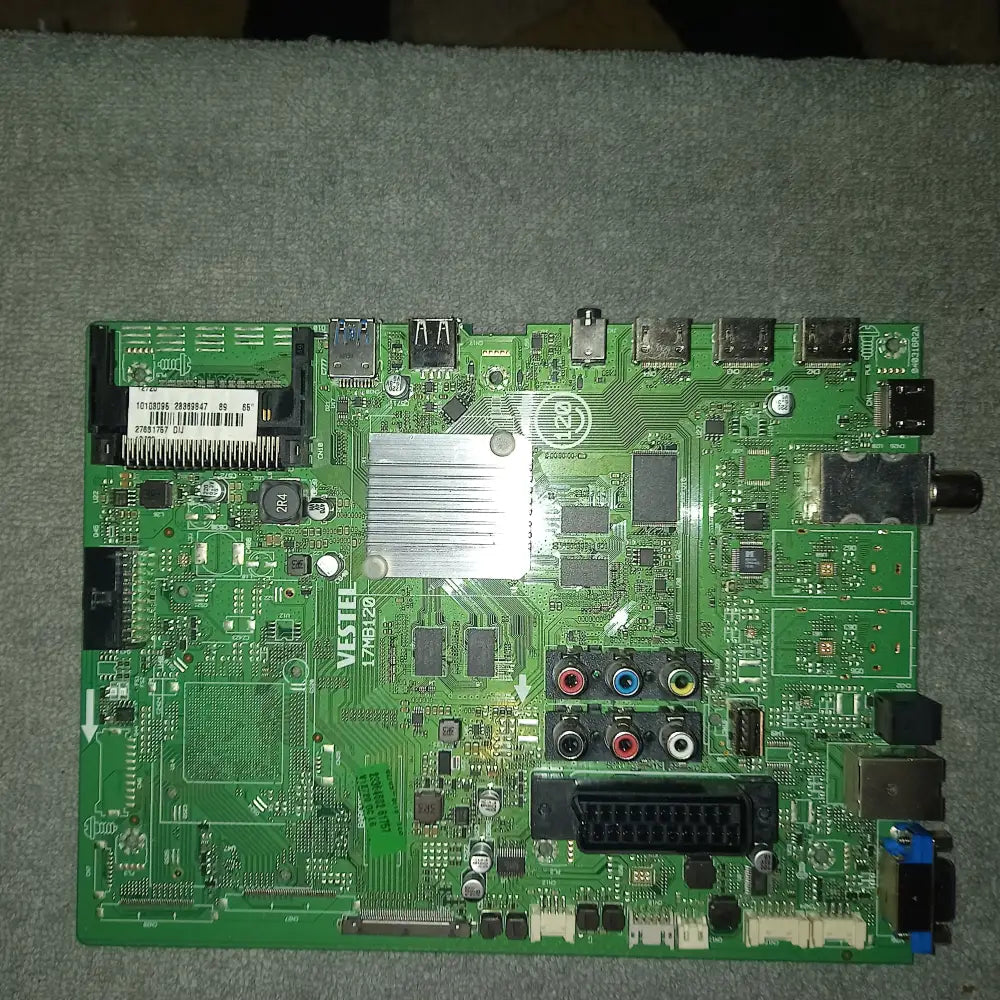 28369847 10108095 17mb120 vestel,used tested main av board,