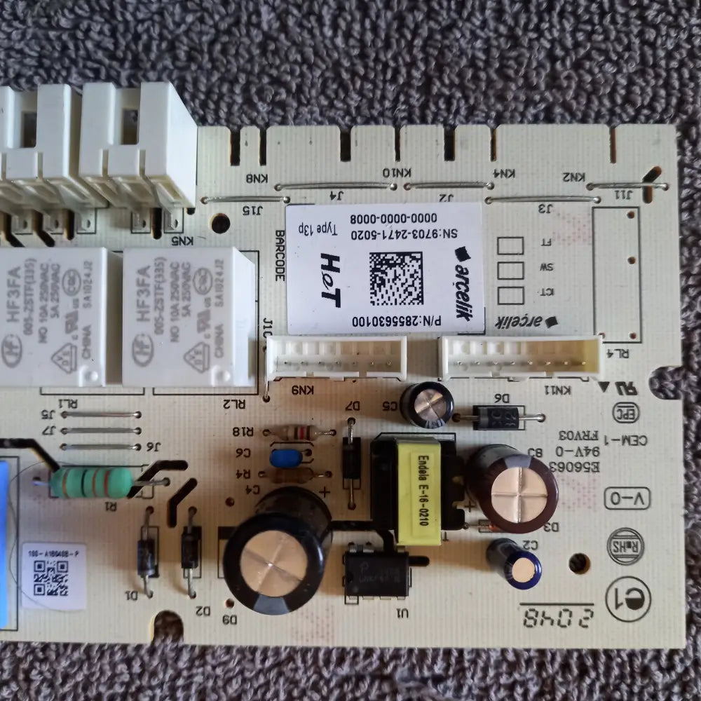 2855630100 Computer Control Board For Beko Washing Machine Circuit PCB Washer Parts