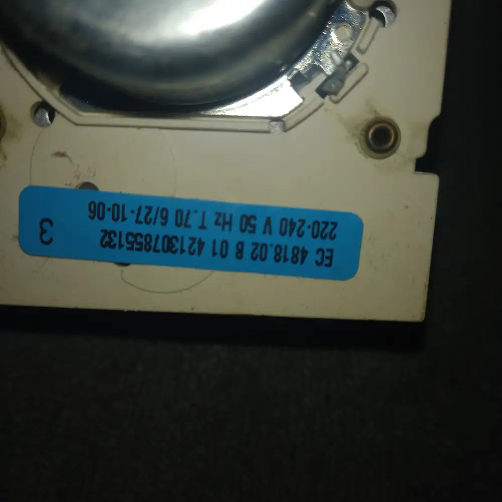 421307855131 421307855132EC 4818.02 B WHIRLPOOL TUMBLE DRYER TIMER UNIT,USED TESTED.