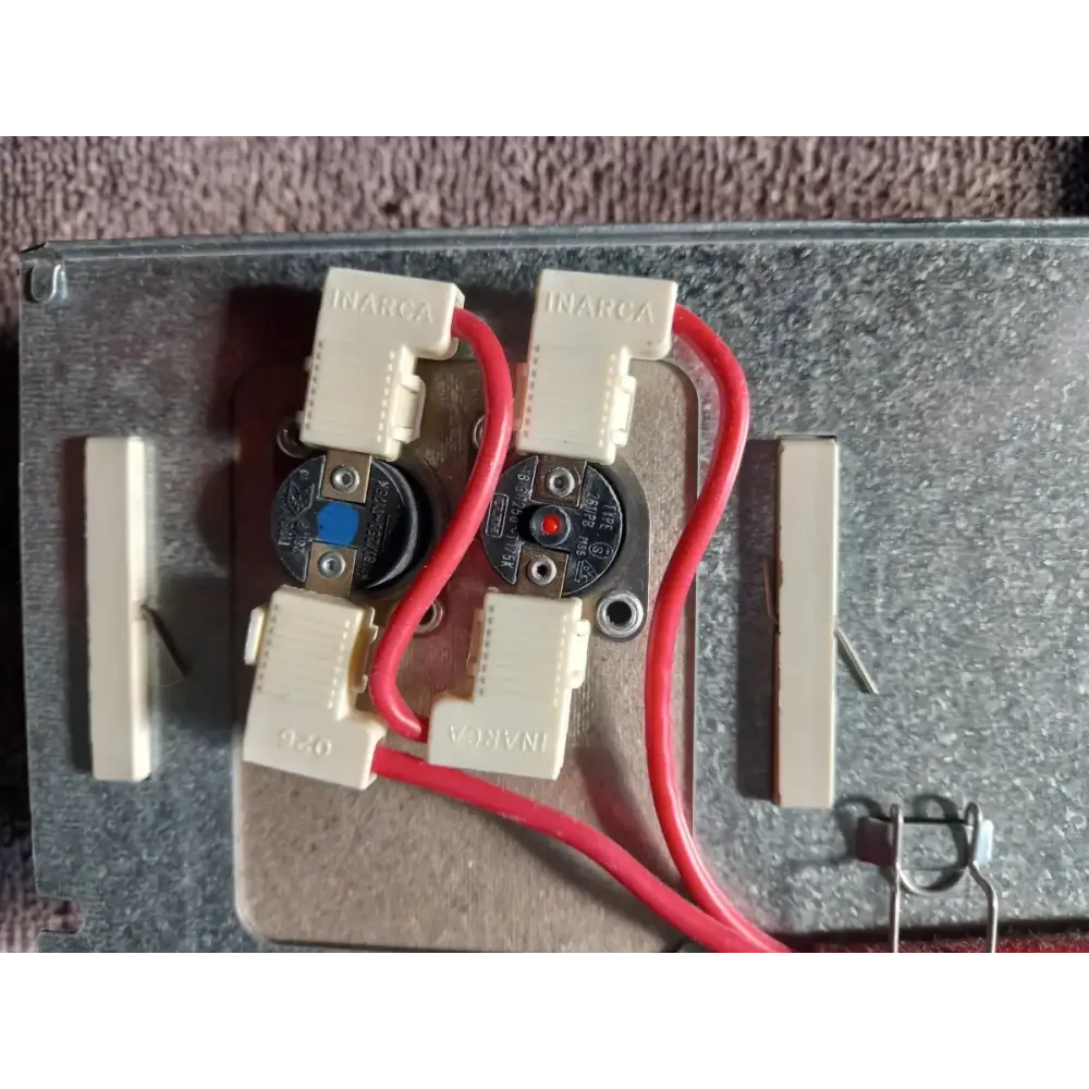 AEG ZANUSSI ELECTROLUX CONDENSER TUMBLE DRYER HEATER ELEMENT WITH THERMOSTATS,USED FULLY