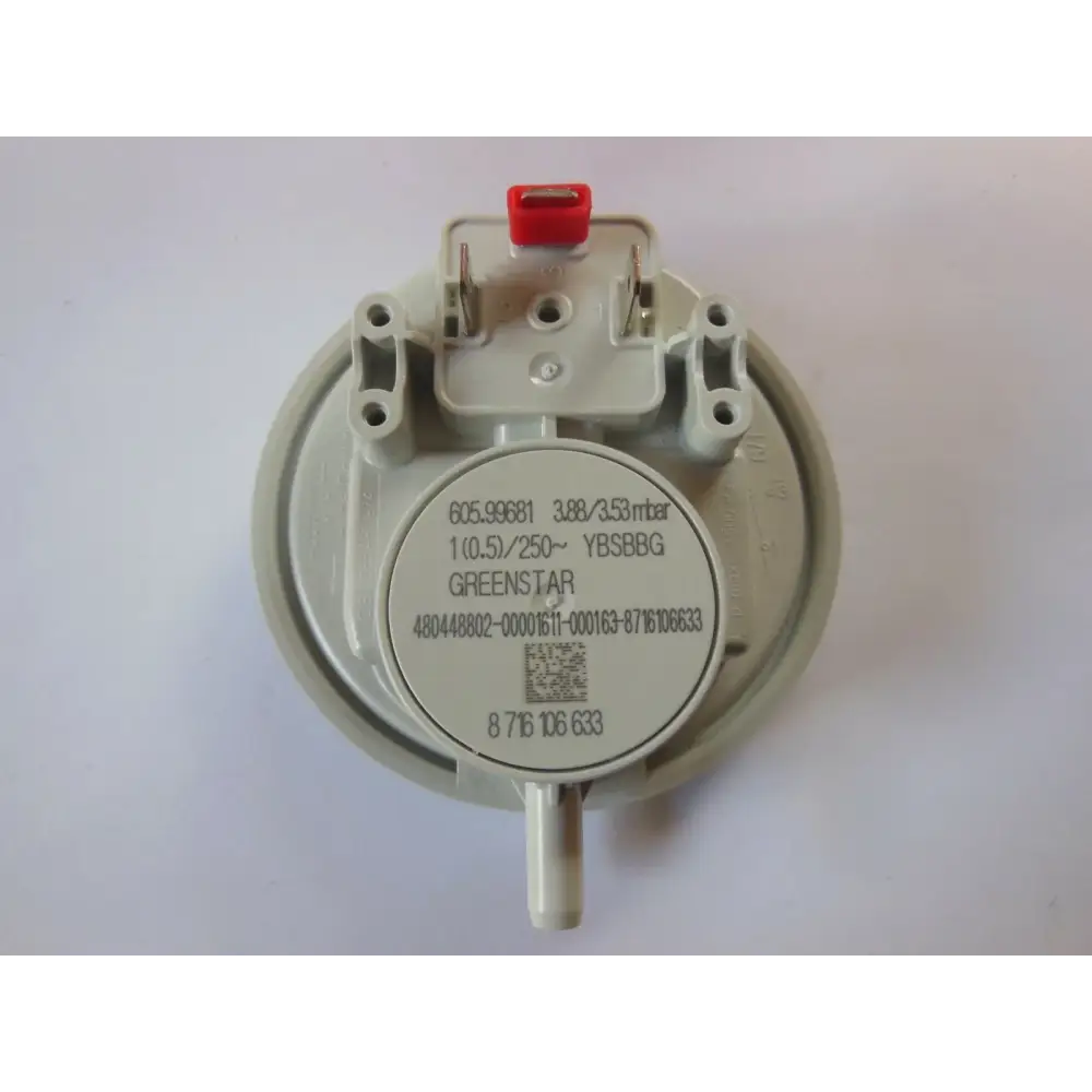 AIR PRESSURE SWITCH TYPE 605.99681 WORCESTER GREENSTAR PART 87161066330