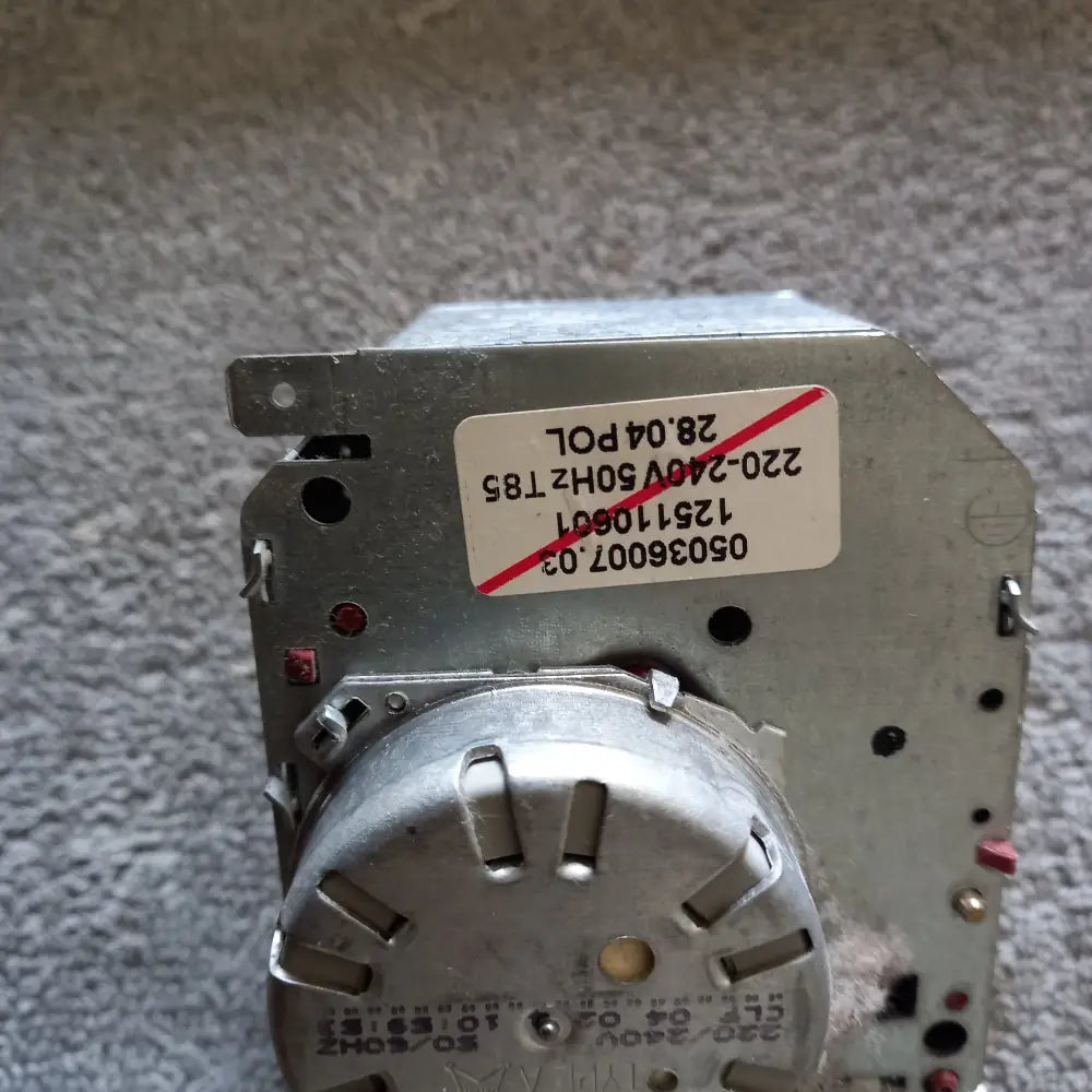 APPLIANCE SPARE PARTS FOR ALL YOUR ZANUSSI TD4112W TIMER UNITS 125110601 05036007.03 ELBI 12001104 Type A Mechanical