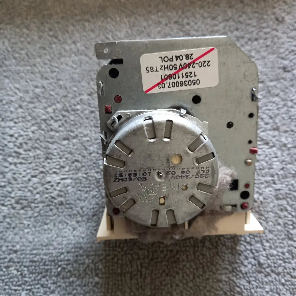 APPLIANCE SPARE PARTS FOR ALL YOUR ZANUSSI TD4112W TIMER UNITS 125110601 05036007.03 ELBI 12001104 Type A Mechanical