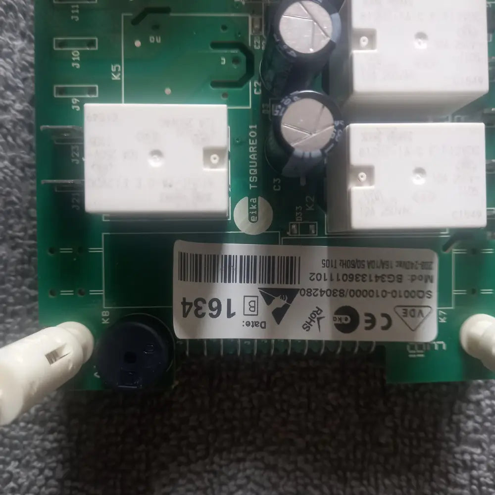 appliance Spare parts for your one stop spares LAMONA cooktop - LAM1741BLK.PLATINUM Control Plate BG341336011102