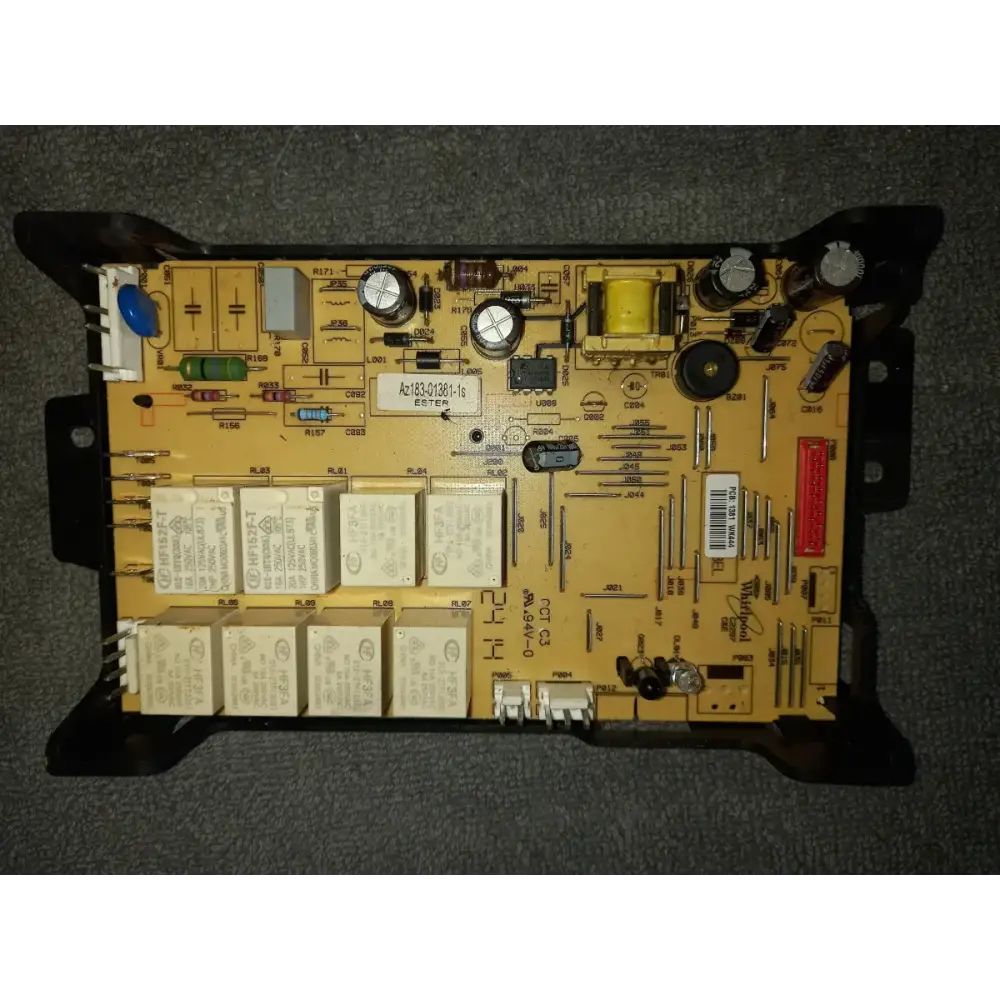 az183-01381-1s 400010707098/a whirlpool oven pcb,used