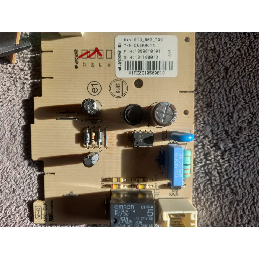 Beko Dishwasher Module Pcb. Genuine Part Number