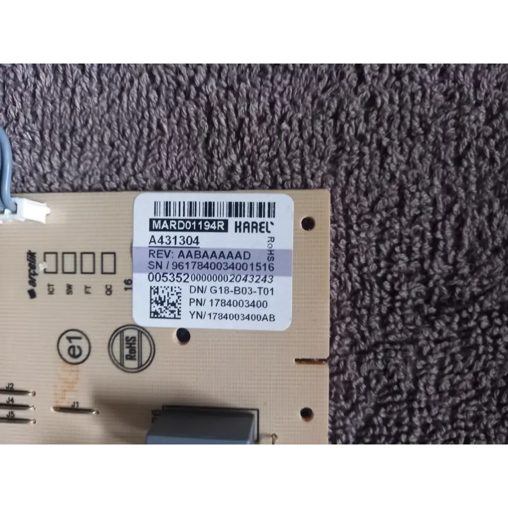 Beko Grundig Arcelik 1784003800 module/electrical unit