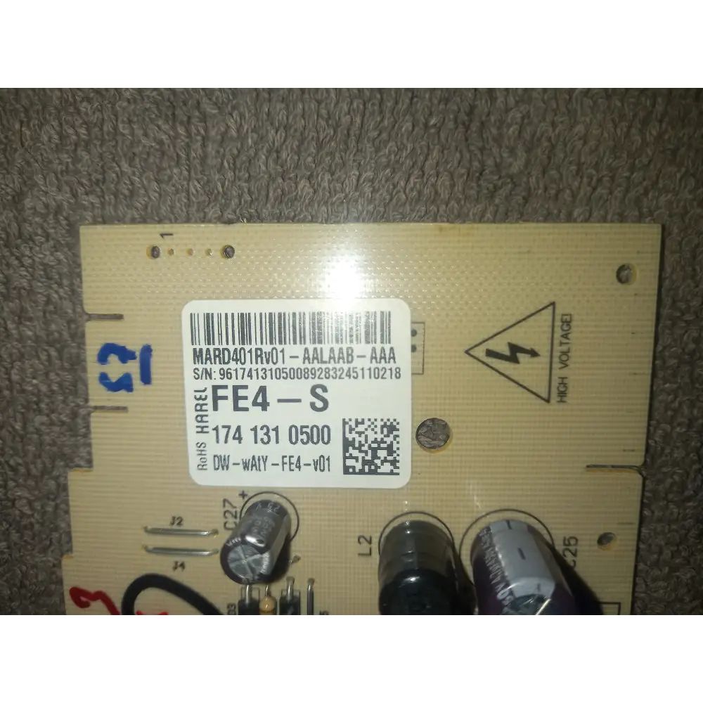 Beko PCB CONTROL MODULE 1741310690 1741310500