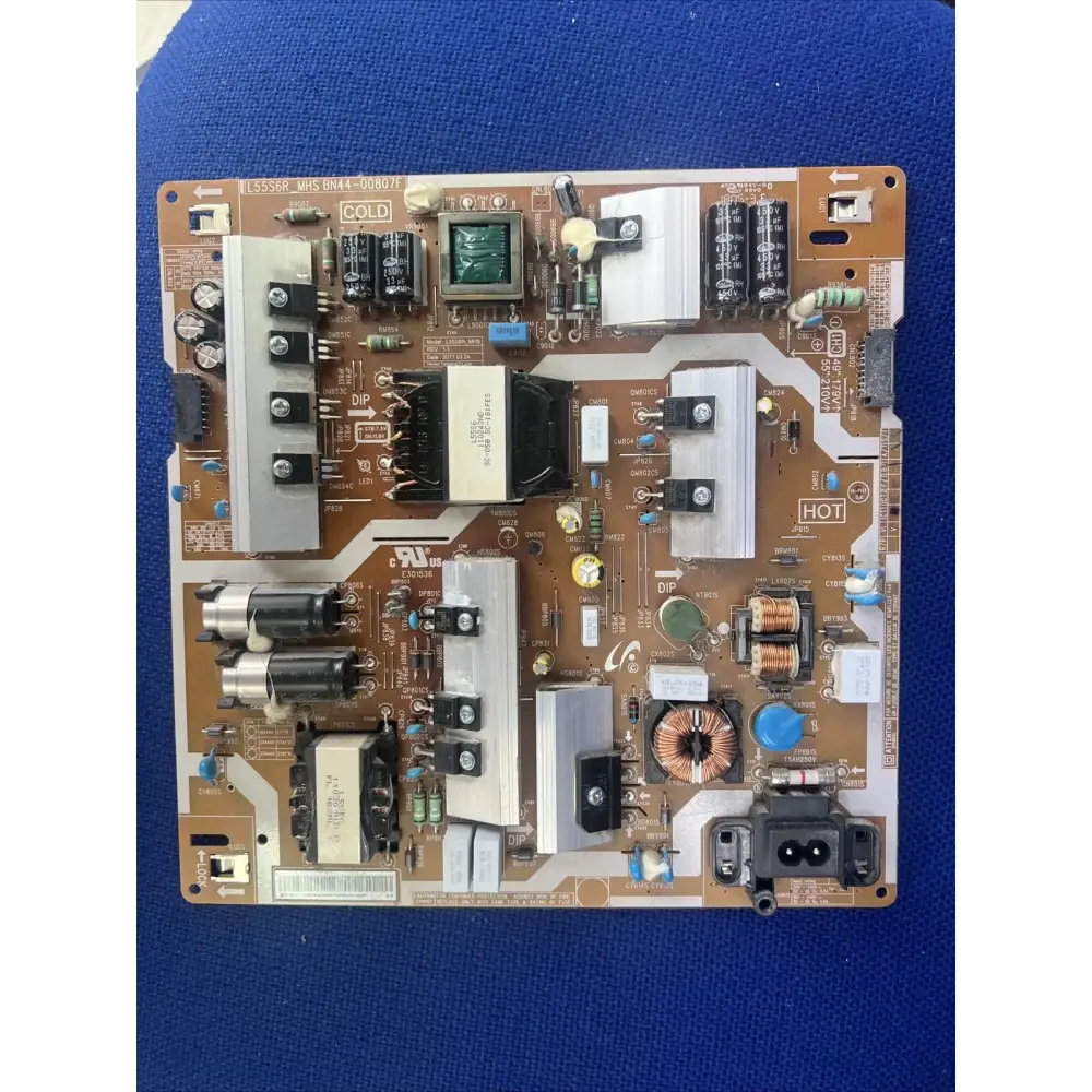 BN44-00807A Power Supply Board for 55’’ Samsung UE55MU6120K used tested.