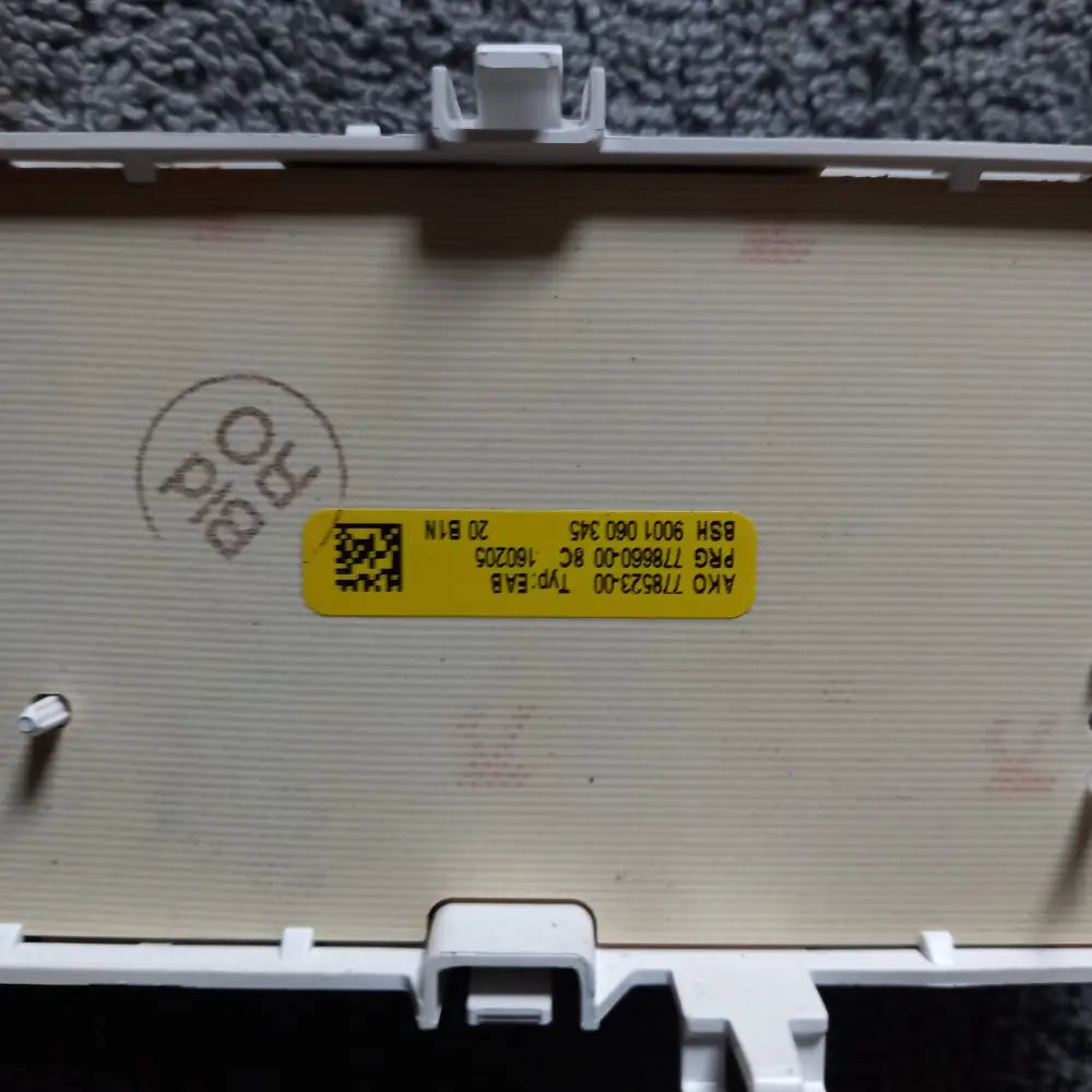 bosch siemens dishwasher genuine spare part prg 778660-00 ako 778523-00 bsh 9001 060 345 typ EAB.