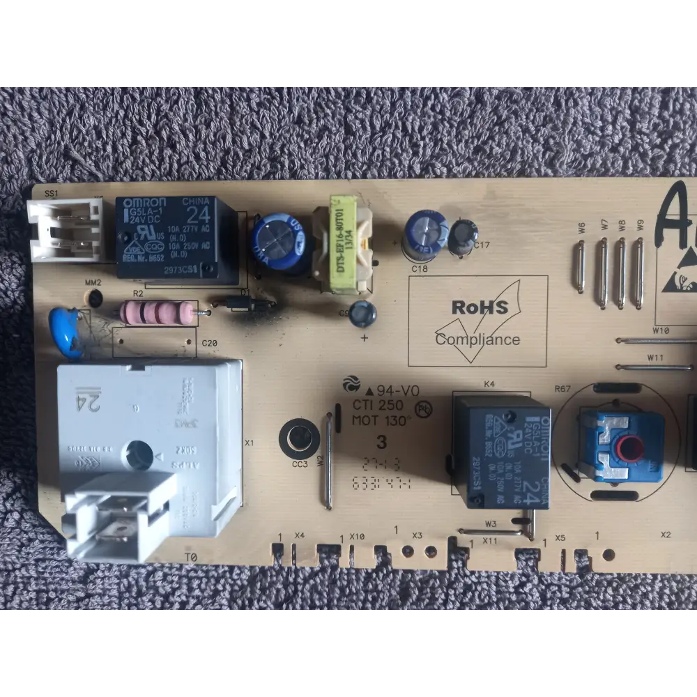 bush a127qb washing machine front pcb board