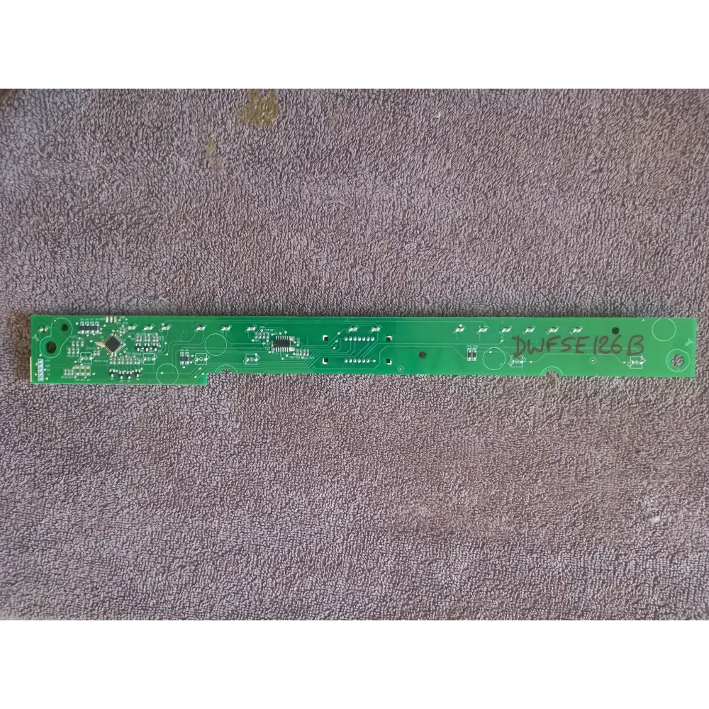 BUSH dwfse126b dishwasher pcb front digital display