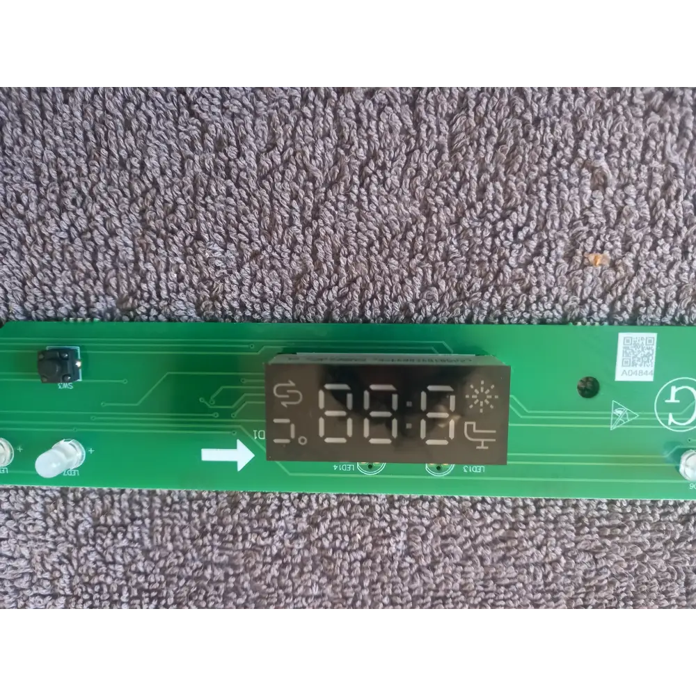 BUSH dwfse126b dishwasher pcb front digital display