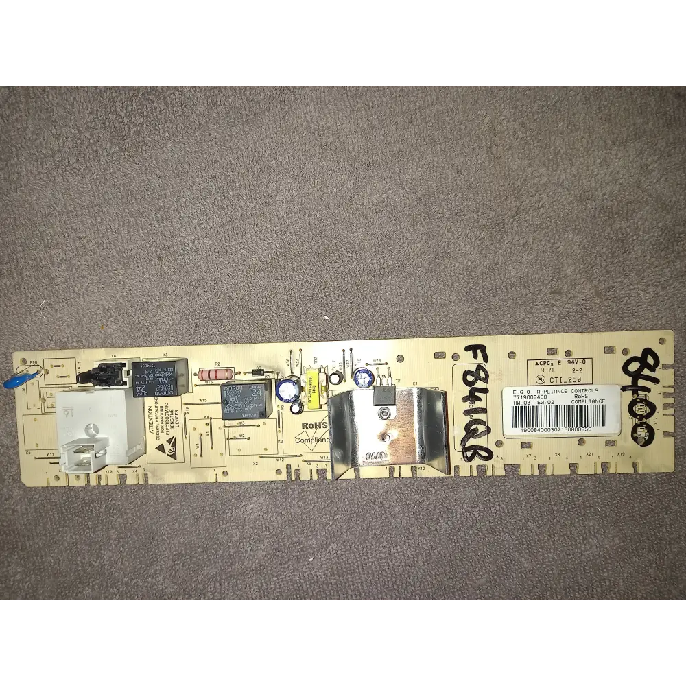 bush f841qw washing machine front pcb board