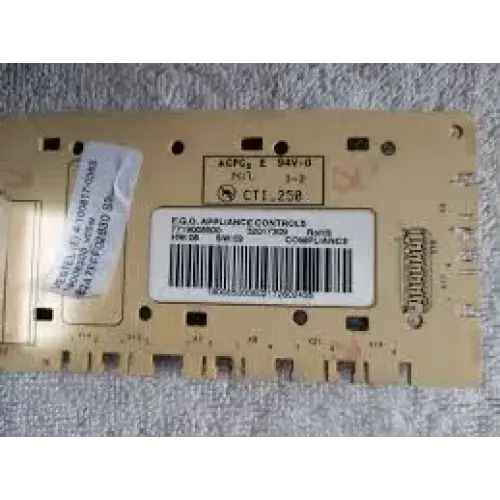 BUSH LOGIK WASHING MACHINE 7719008500 32017309 sw 02 hw 08 vestel front pcb panel,used fully tested