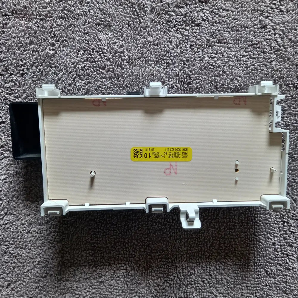 buy genuine bosch siemens dishwasher digital control panel 725957-07 bsh 9000 924 671 9000924671 type egr 720278-08