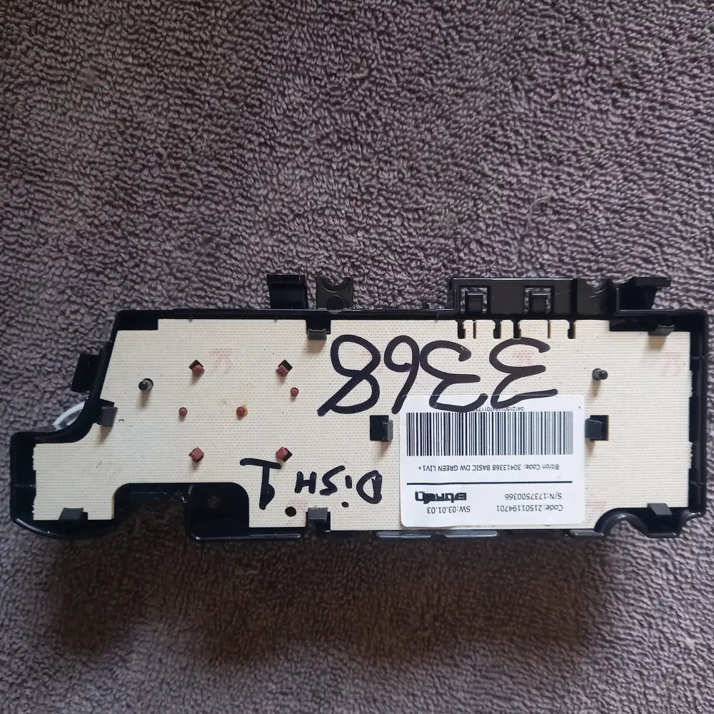 BUY GENUINE HOTPOINT INDESIT DISHWASHER CONTROL PCB 21501194701 30413368