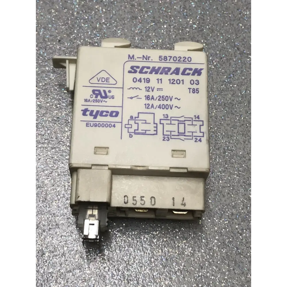 BUY GENUINE MIELE TUMBLE DRYER SPARES t7644c miele dryer M.-NR.5870220 MIELE HEATER RELAY 5870220 - SCHRACK 0419 11