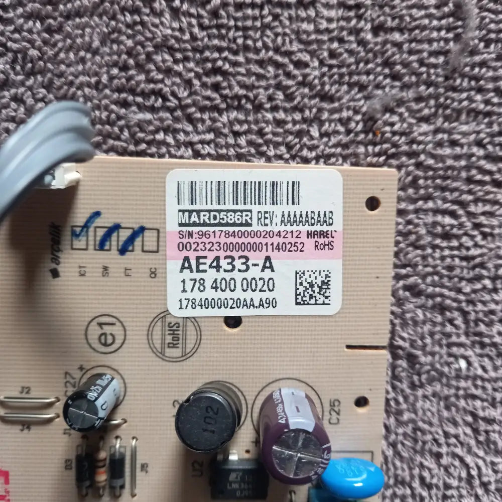 BUY GENUINE SPARE PARTS FOR Beko Dishwasher Electronic Card. Genuine part number 1784001270