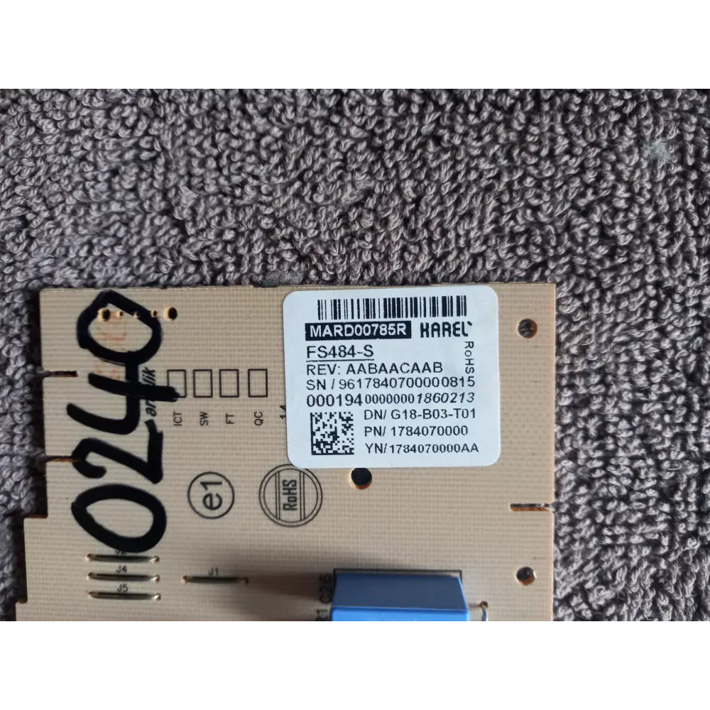 buy genuine spare parts for Beko DSFS1531W (7614443845) Dishwasher pcb