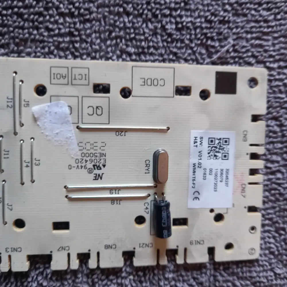 buy genuine spare parts for bush wmsae712e washing machine front pcb.