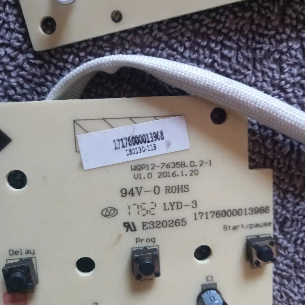 BUY GENUINE SPARE PARTS FOR Dishwasher board Korting Galatec WQP12-7635B. D.2-1 17176000013968