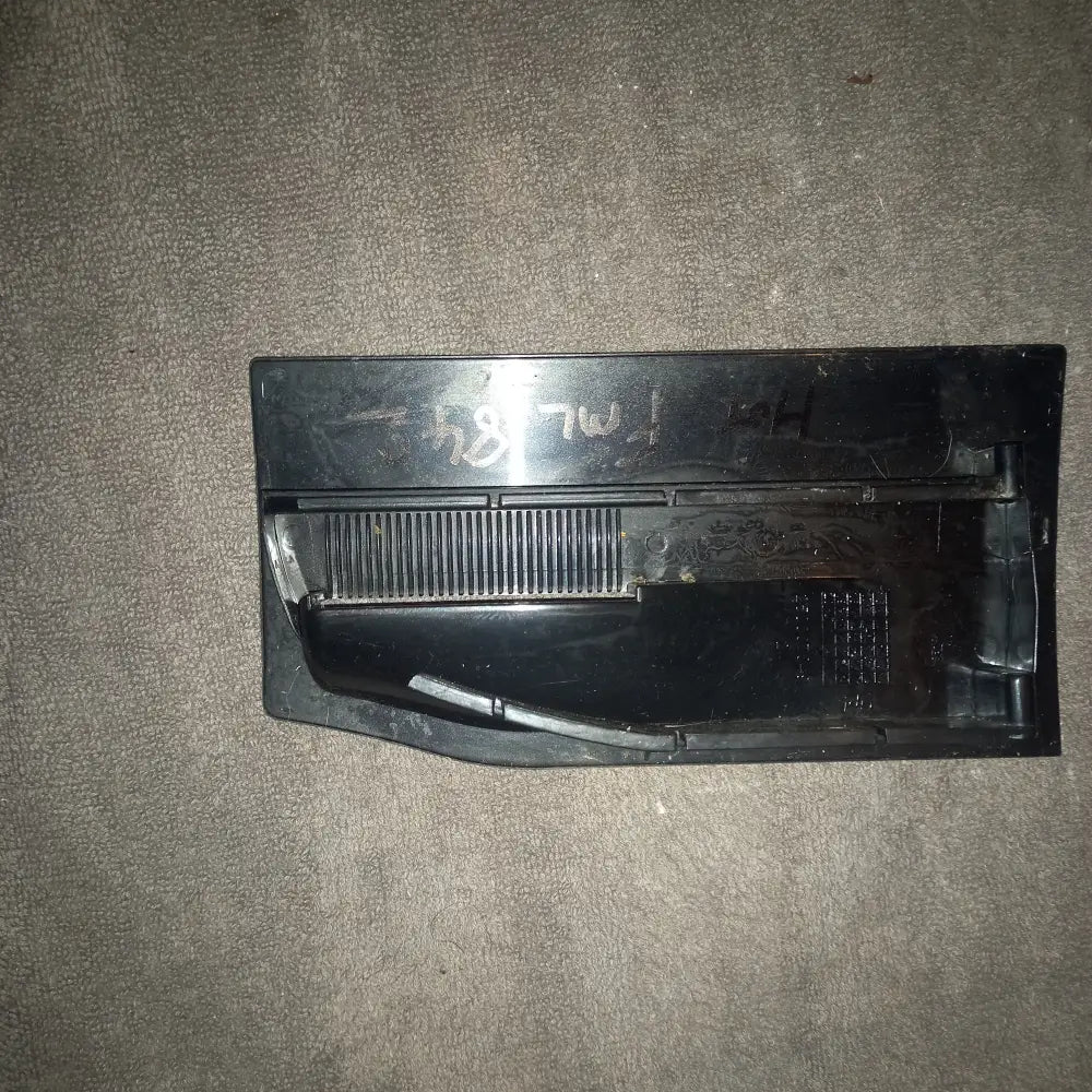 BUY GENUINE SPARE PARTS FOR HOTPOINT FML842 WASHING MACHINE FRONT SOAP DRAWER HANDLE IN BLACK USED
