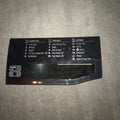 BUY GENUINE SPARE PARTS FOR HOTPOINT FML842 WASHING MACHINE FRONT SOAP DRAWER HANDLE IN BLACK USED