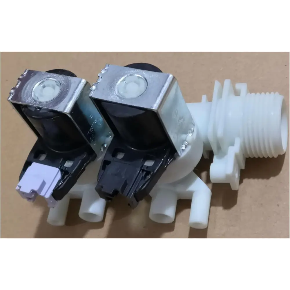 BUY GENUINE SPARE PARTS FOR hotpoint nm11964gca washing machine WASHING MACHINE DOUBLE WATER INLET VALVE W16001667808