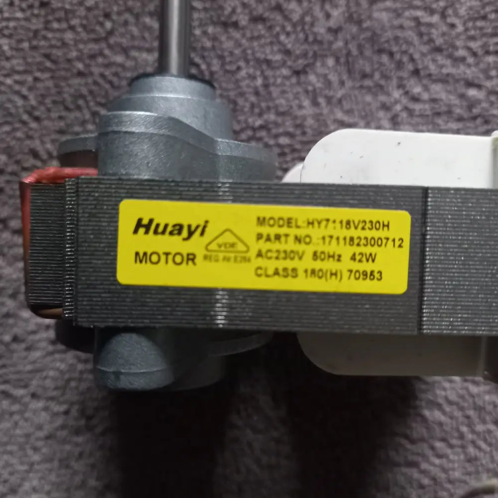 buy genuine spare parts for Hotpoint WDL 520 P UK.C Washer dryer Drier MOTOR ONLY.171182300712 model HY118V230H