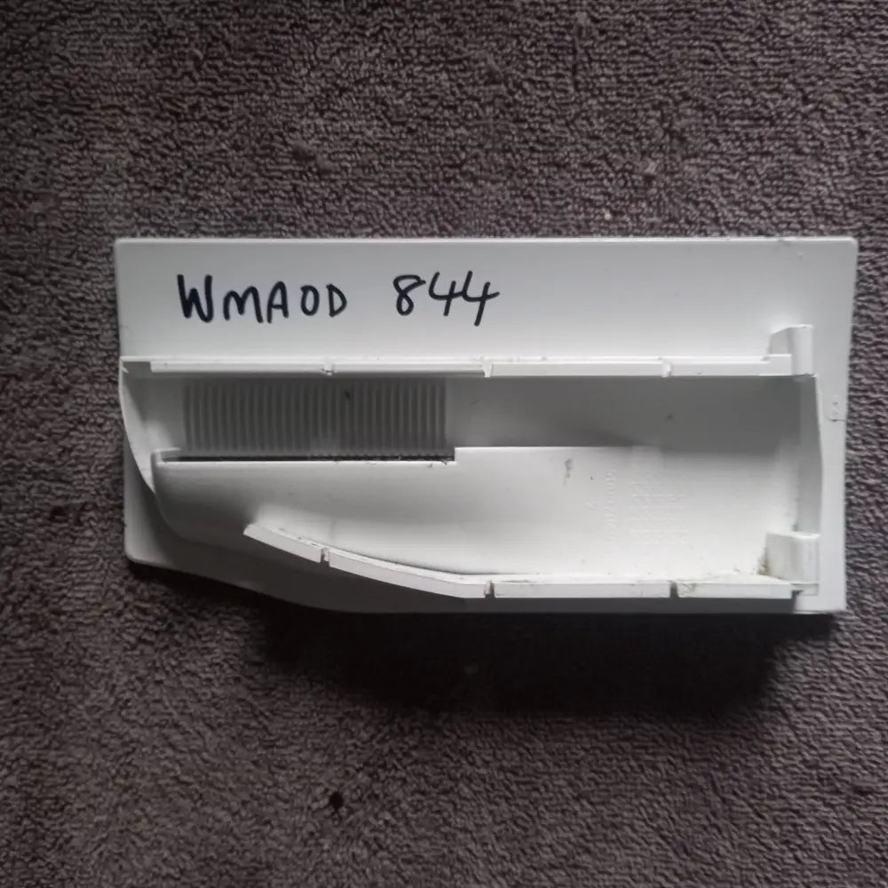 BUY GENUINE SPARE PARTS FOR HOTPOINT GENUINE SPARE PARTS WMAOD 844G UK FRONT SOAP DRAWER HANDLE IN WHITE