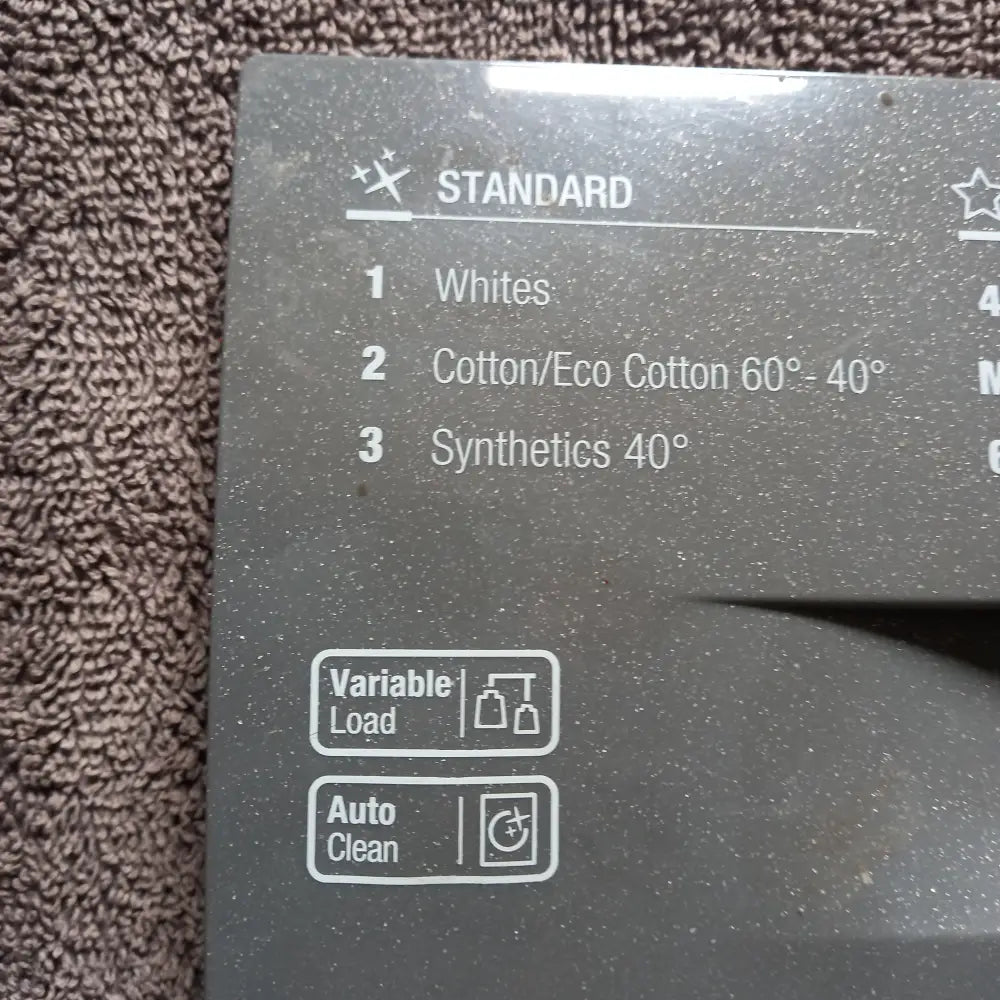 BUY GENUINE SPARE PARTS FOR HOTPOINT WMAOD 844G UK FRONT SOAP DRAWER HANDLE IN GRAPHITE GREY,250007049. buy genuine all