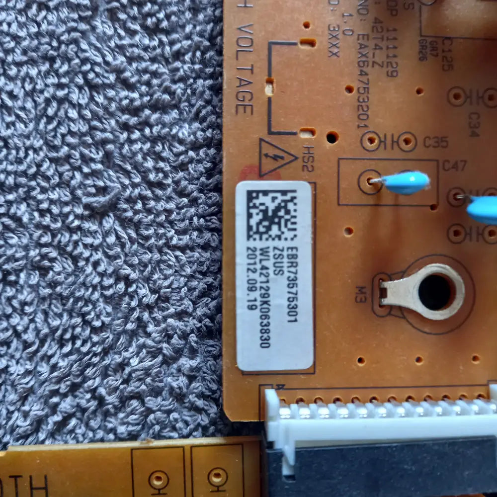 BUY GENUINE SPARE PARTS FOR LG 42PM470T 42’’ TV ZSUS BOARD EAX64753201 Your One-Stop Appliance Spare Parts Solution