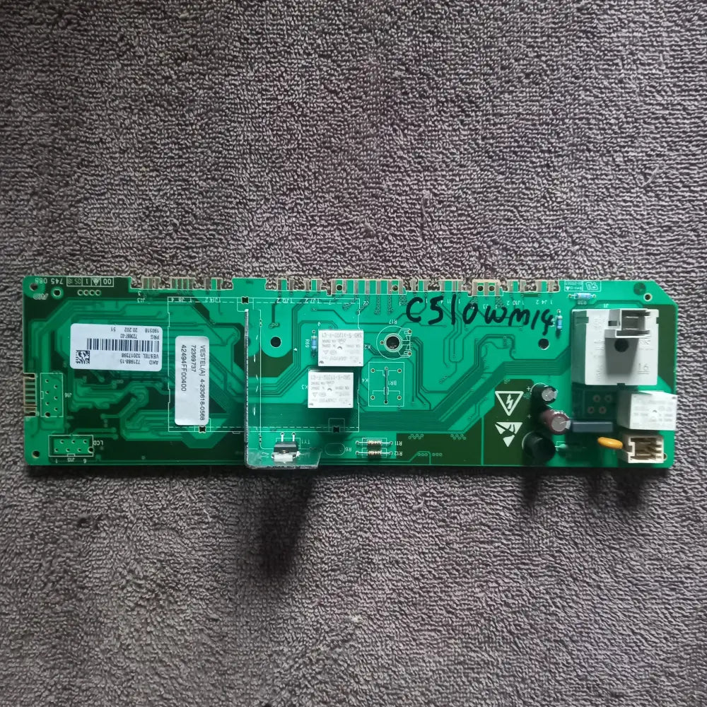 buy genuine spare parts for vestel bush c510wm14 washing machine control pcb vestel 32017398 ako 721988-15 prg 723697-03