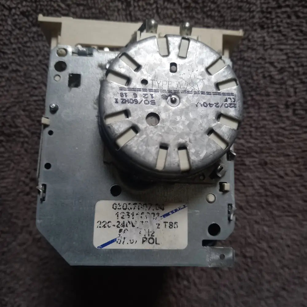 BUY GENUINE SPARE PARTS FOR ZANUSSI TD 4113W TUMBLE DRYER TIMER UNIT Your One-Stop Appliance Spare Parts Solution