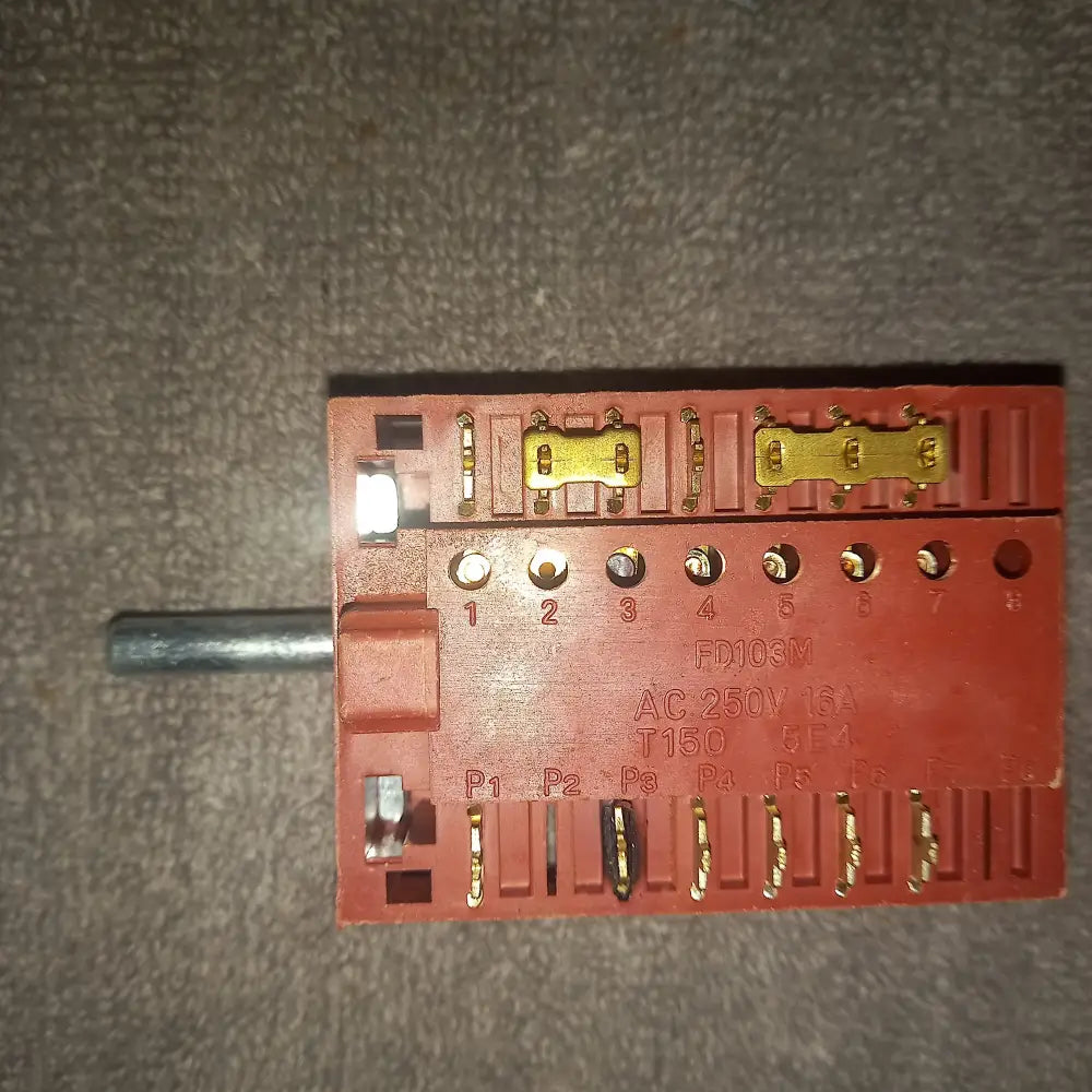 BUY GENUINE SPARE PARTS RANGMASTER OVEN ROTARY SELECTOR SWITCH FD103M T150,PRODUCT CODE 11219