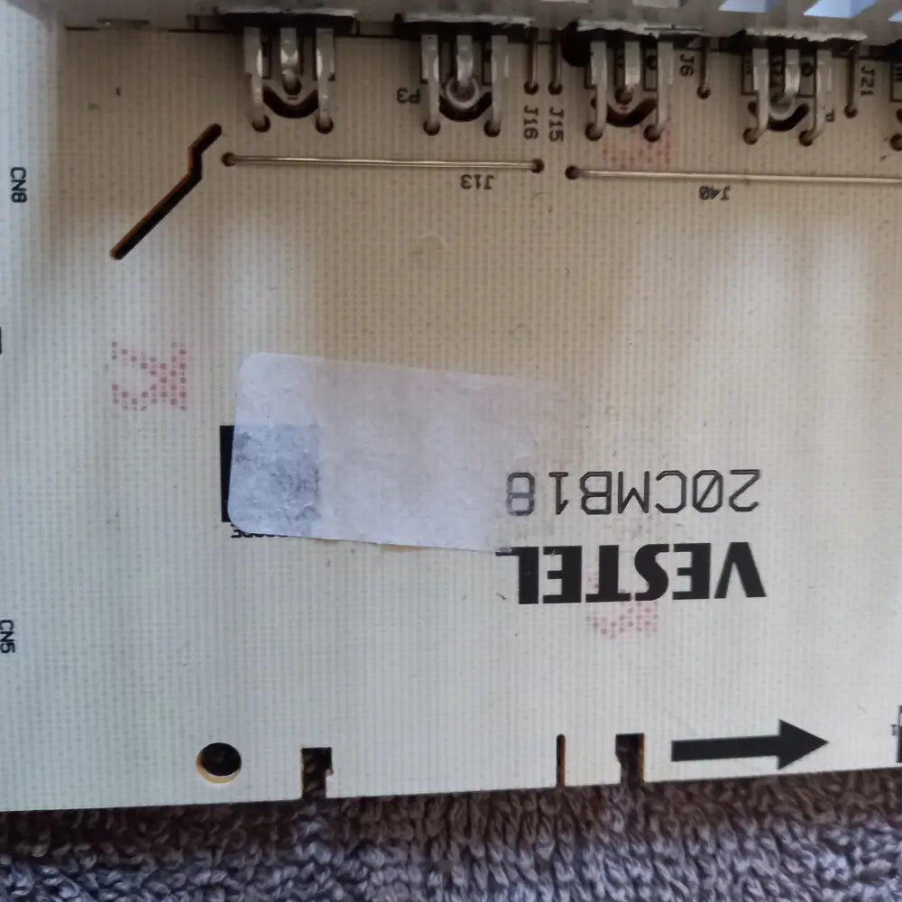 BUY GENUINE VESTEL WASHING MACHINE SPARE PARTS PRINTED CURCUIT BOARD 32049891 20CMB18 Your One-Stop Appliance Spare