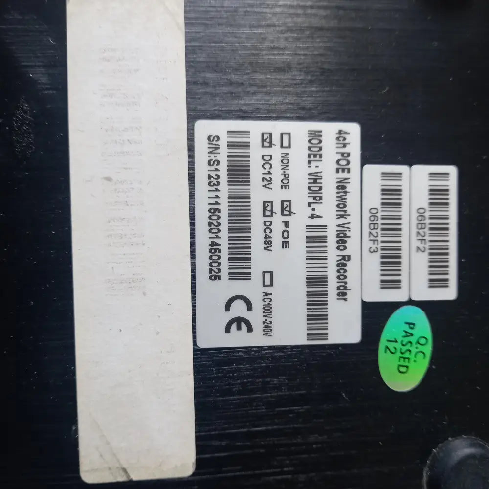 CONCEPT PRO NETWORK VIDEO RECORDER VHDIPM-4 USED FULLY TESTED Your One-Stop Appliance Spare Parts Solution